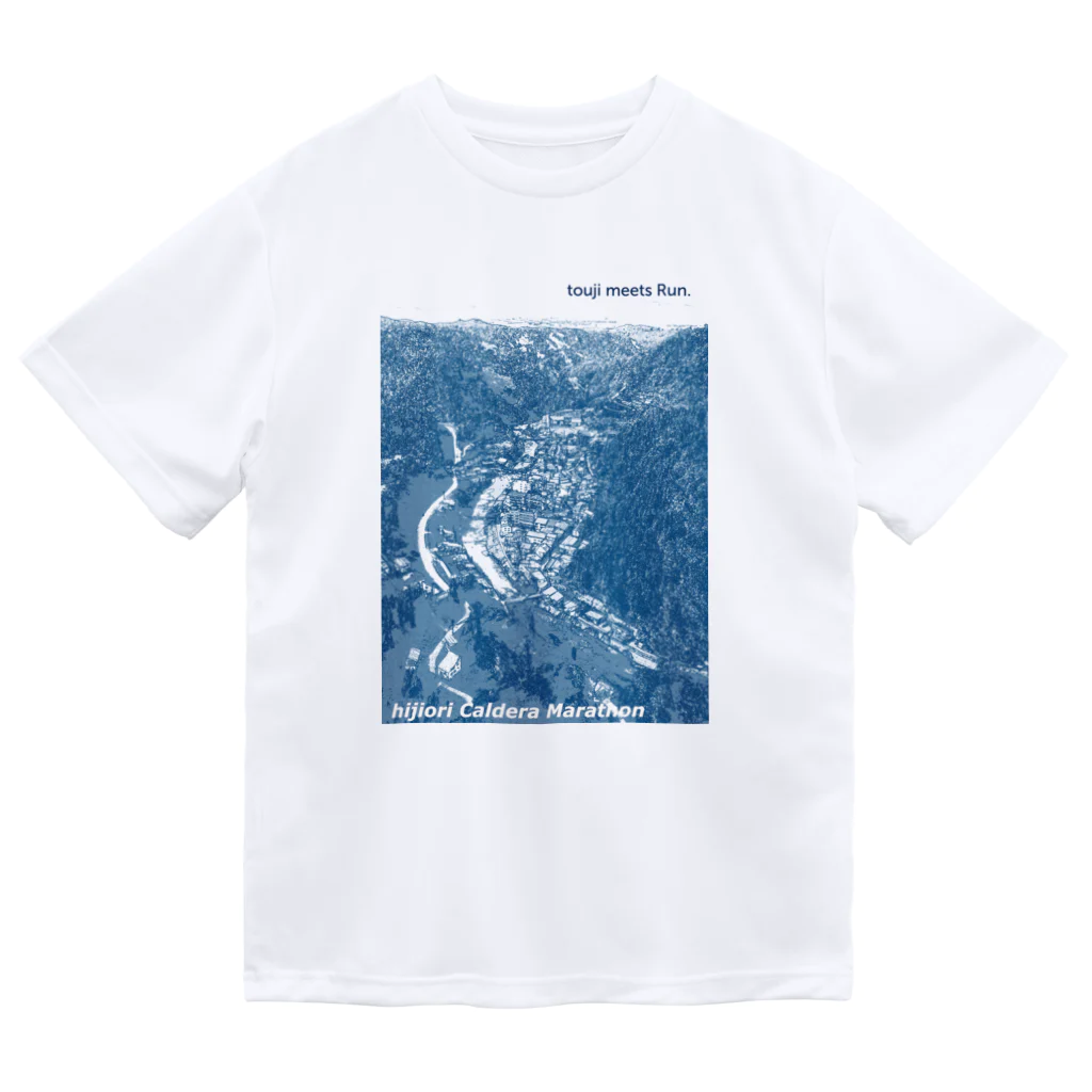 湯治場ラジオのtouji Meets Run Tシャツ Dry T-Shirt