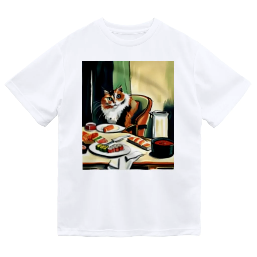 Ppit8のI love Sushi!! Dry T-Shirt