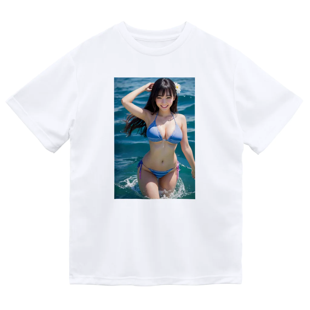 AI美女グラビアアートのAI美女グラビア9 Dry T-Shirt