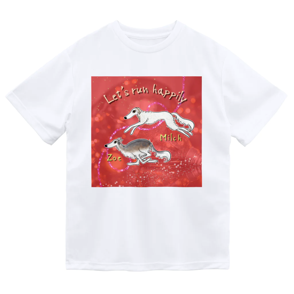 UnchienのZoe Milch ドライTシャツ