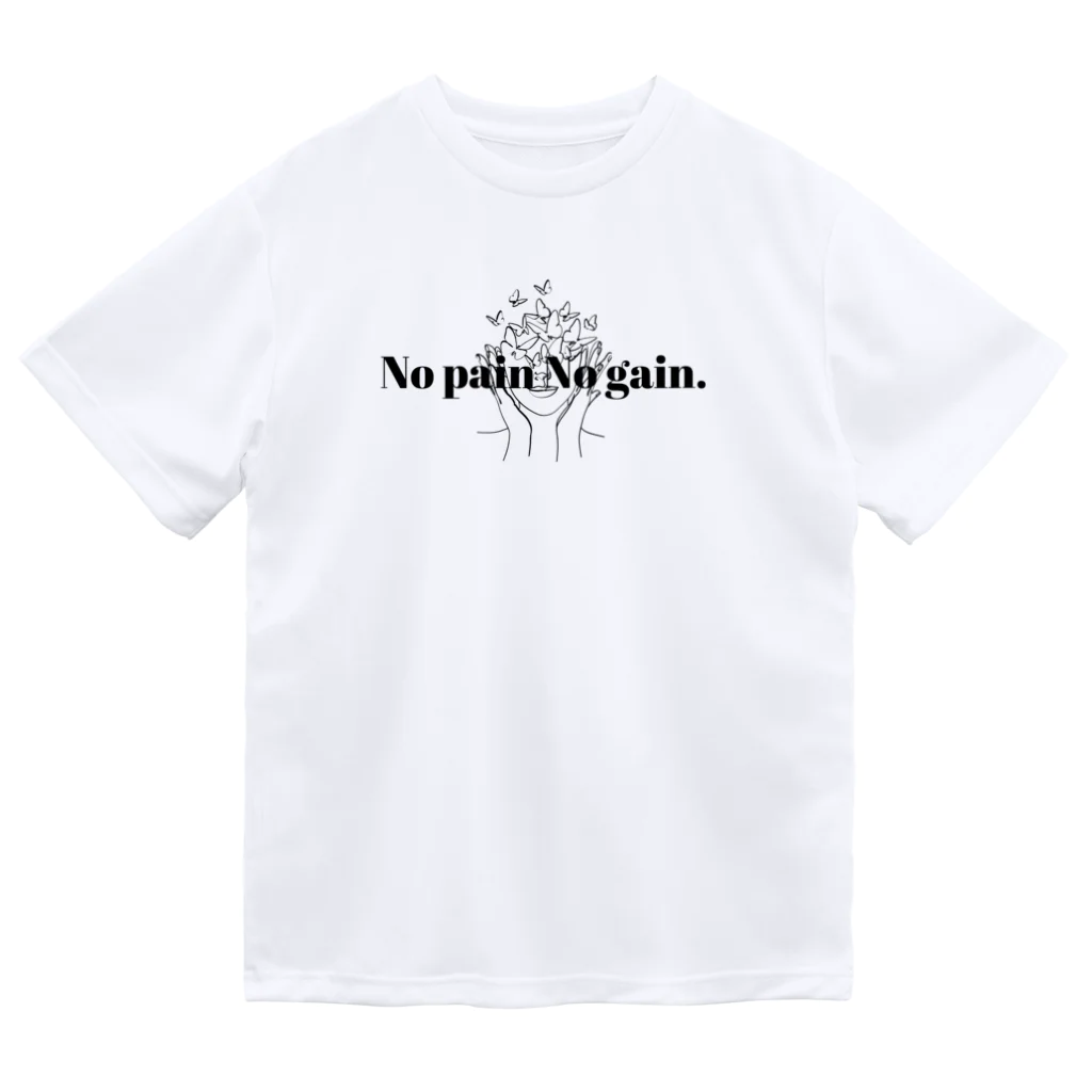 blueingreenのNo pain No gain. ドライTシャツ