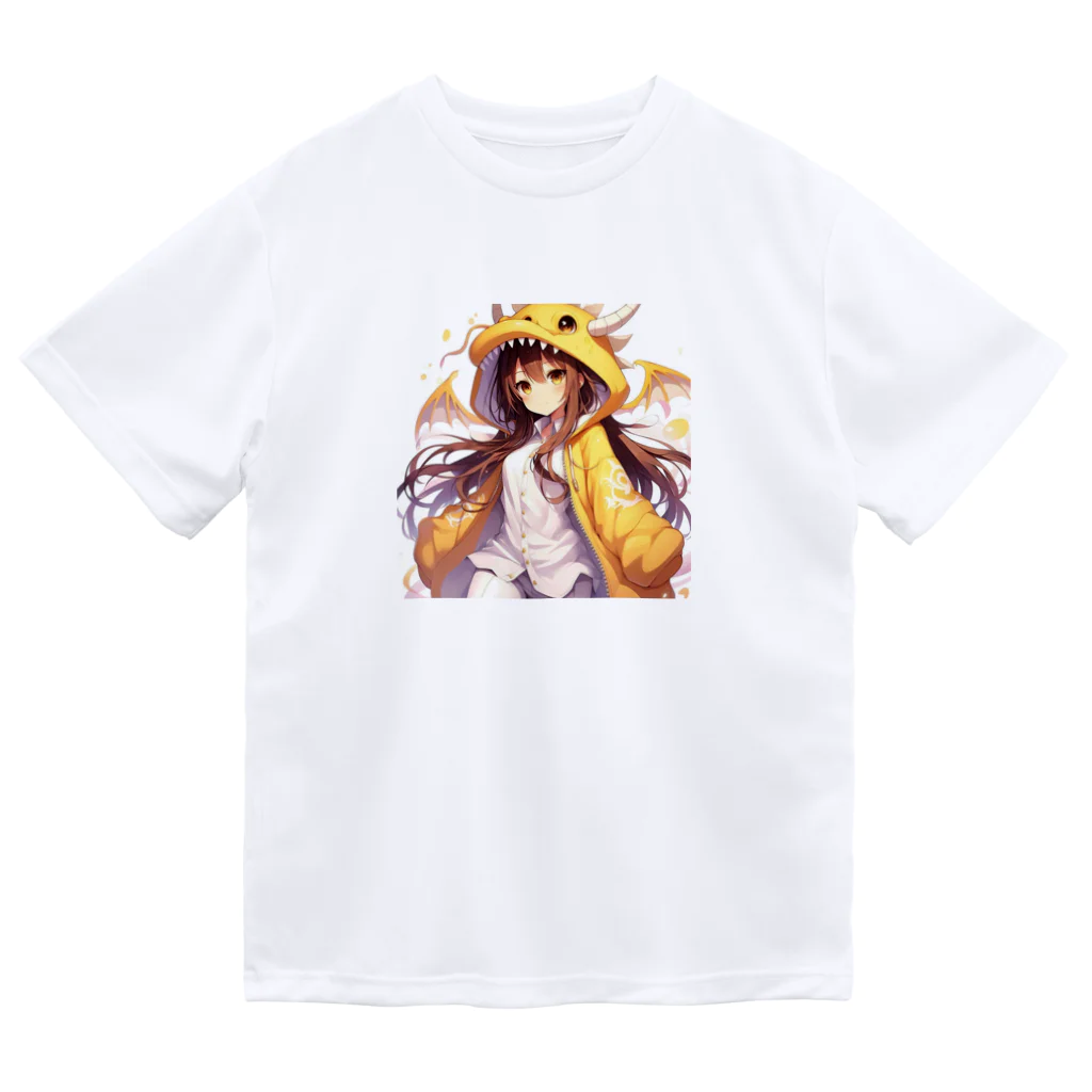 dramusumeの季節外れなドラ娘 ドライTシャツ