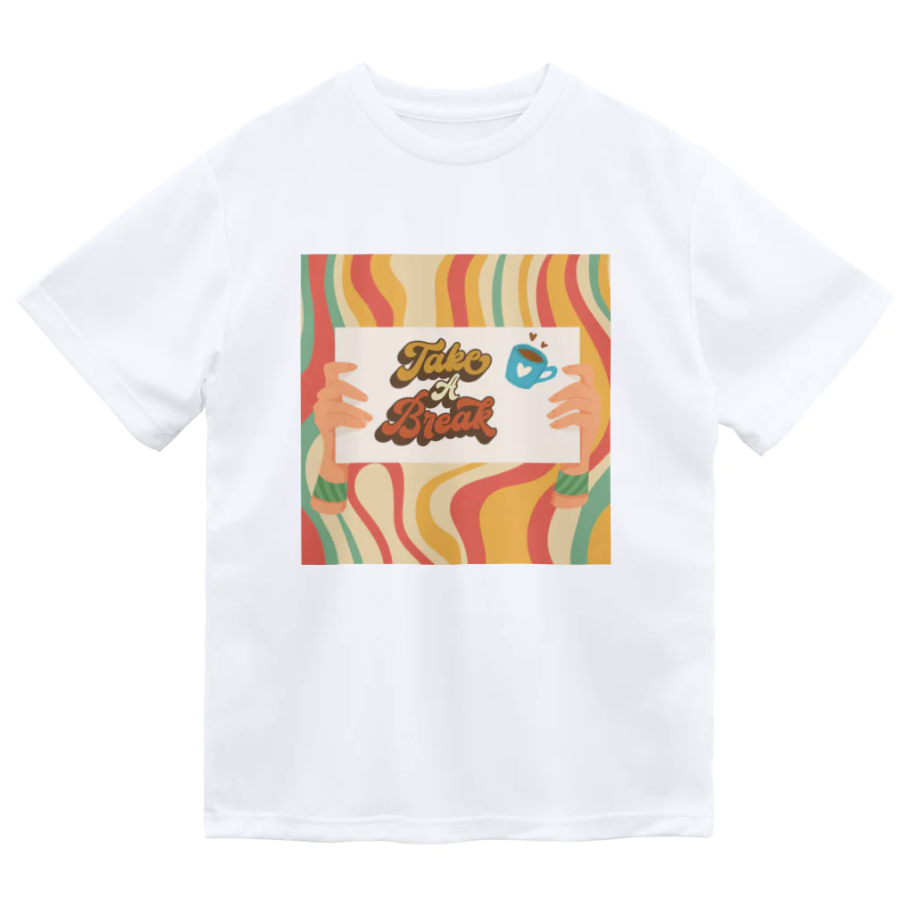 Cafe Mokaのティータイム Dry T-Shirt