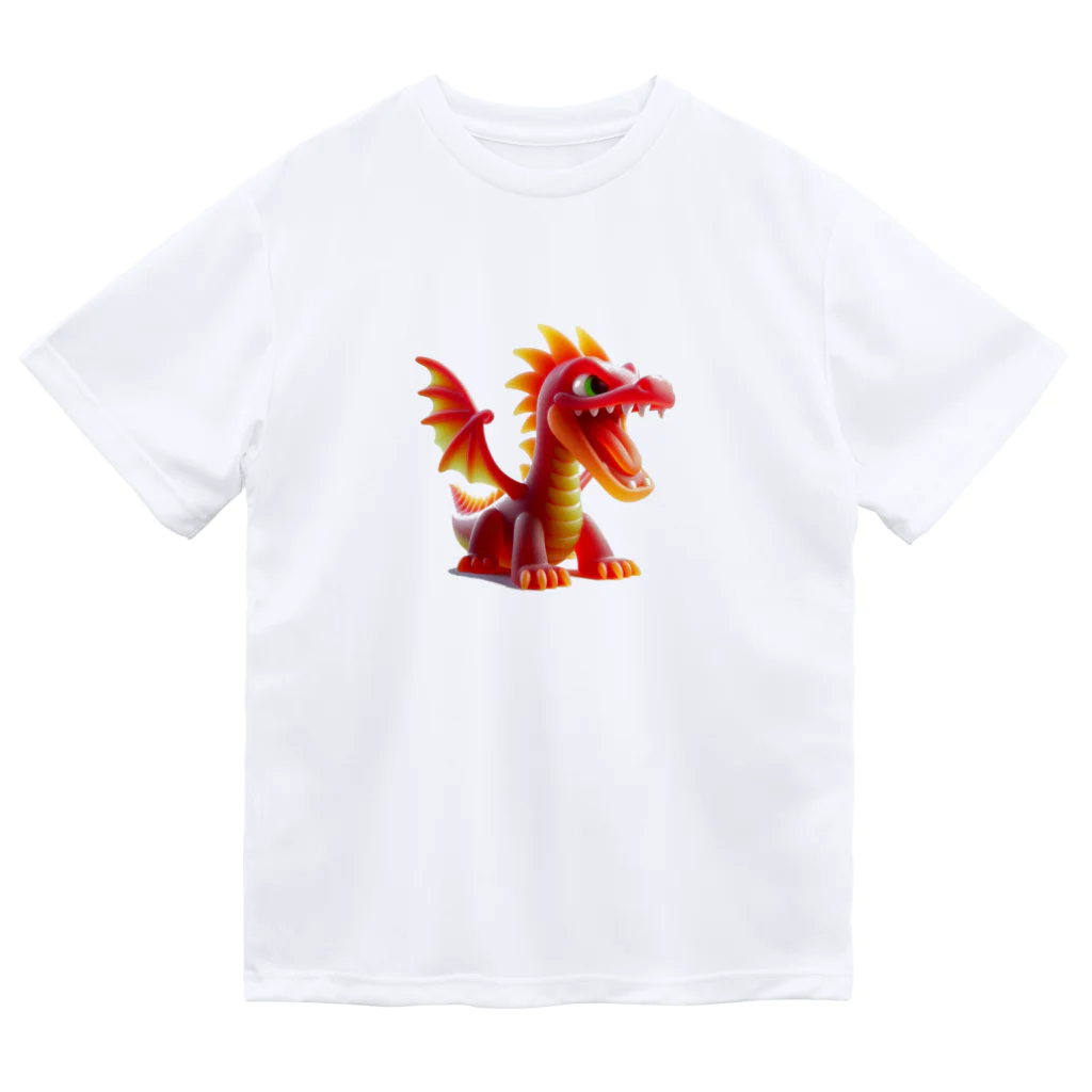 dramusumeのドラゴングミ食べよぉ ドライTシャツ