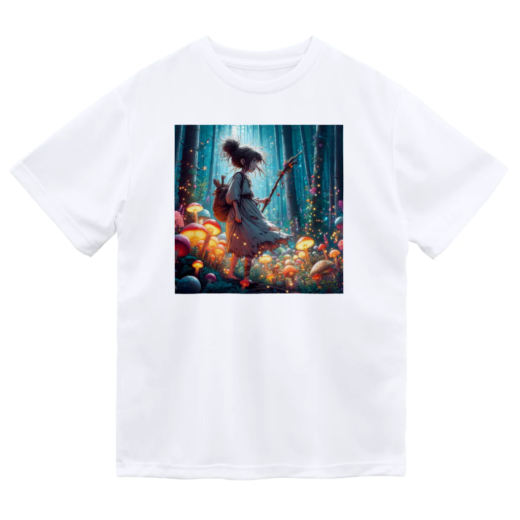 ZOO-0715の森の神秘 ドライTシャツ