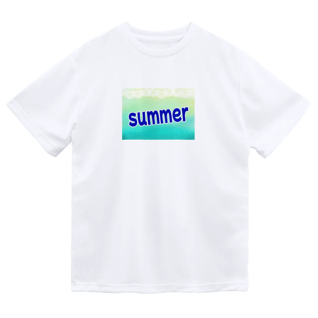 atelier_lapislazuliの夏メロンソーダ Dry T-Shirt