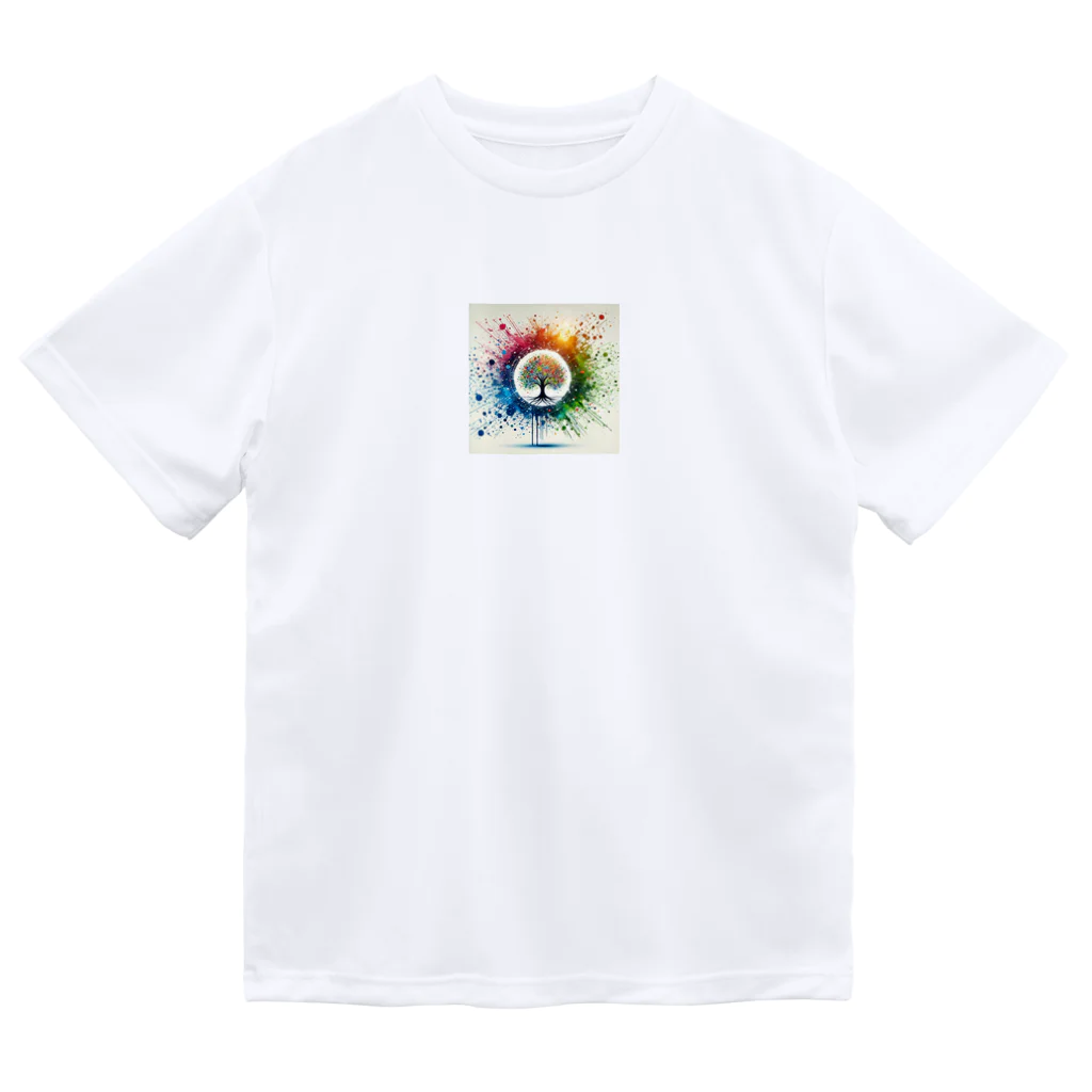 pyoromalの絵具が垂れちゃった・・・ Dry T-Shirt