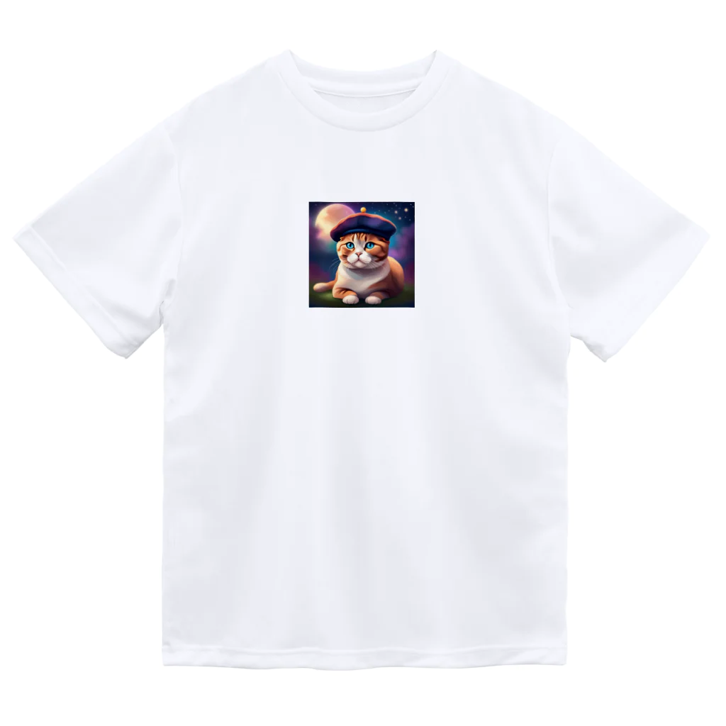 KONEKO_NEKOの宇宙猫 Dry T-Shirt