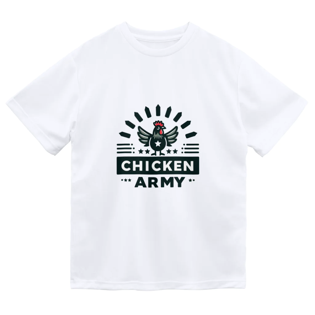 Sergeant-CluckのArmy General Staff：陸軍参謀本部 Dry T-Shirt