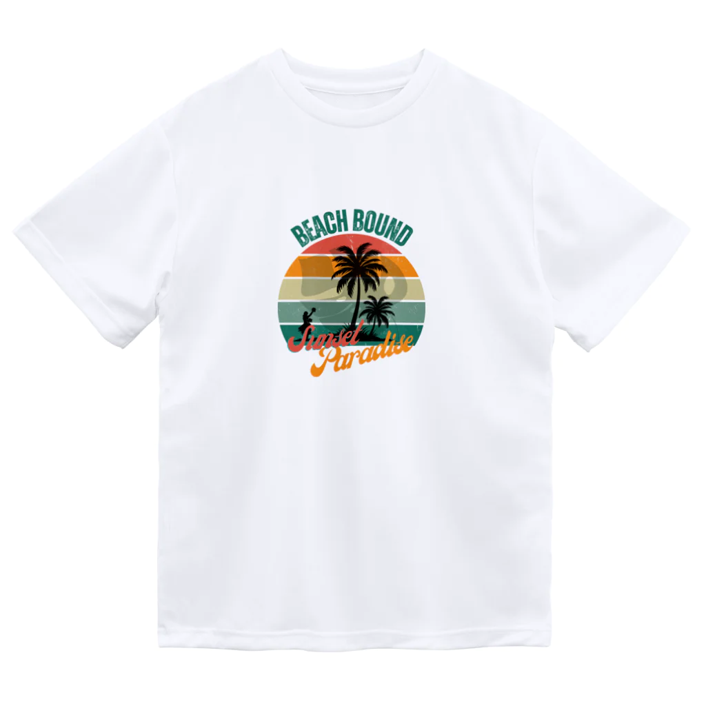 MAKIKO9382のハワイアンパームツリー ドライTシャツ
