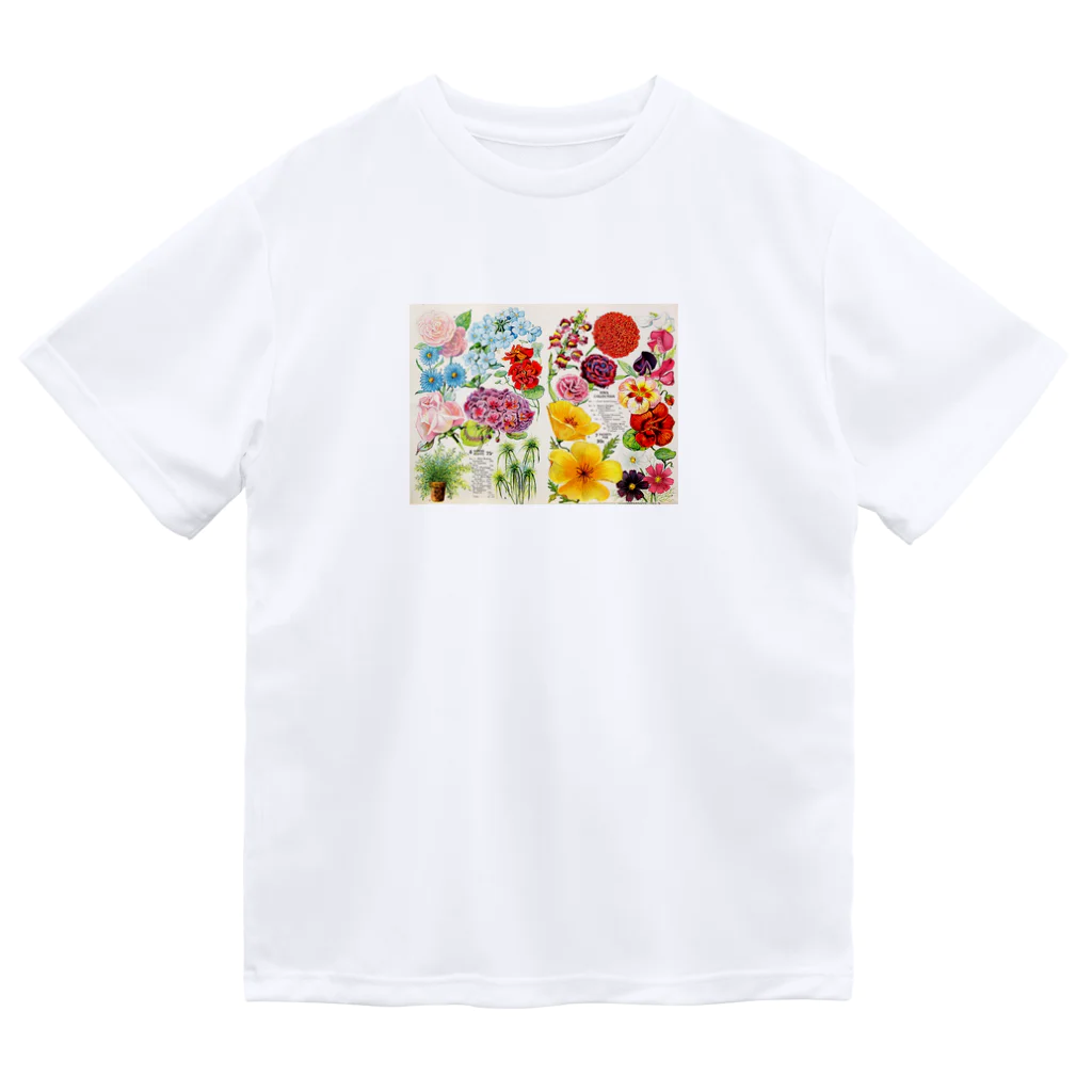 RoseraieのFlowers ドライTシャツ