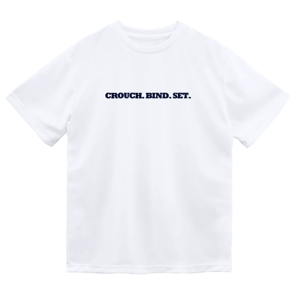 SCRUM clothing storeのCROUCH.BIND.SET.  ラグビー  ドライTシャツ