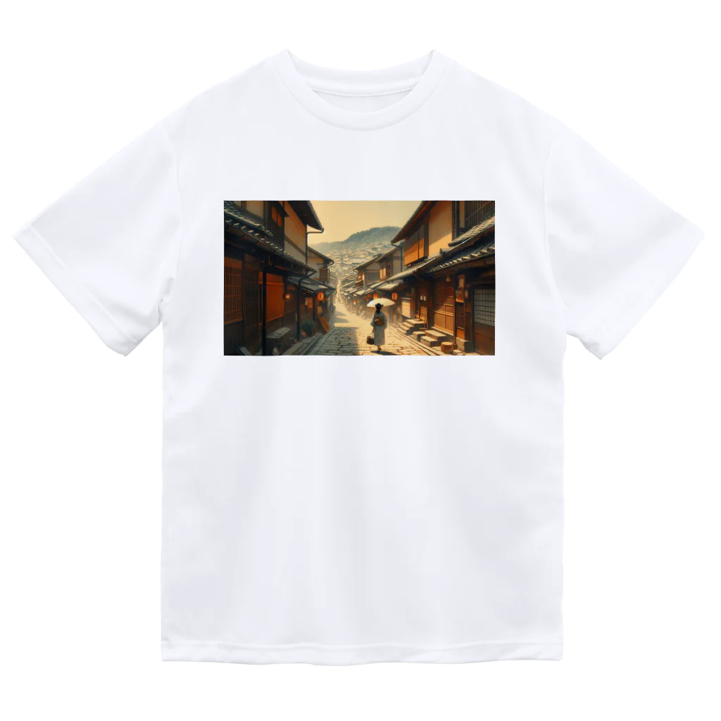 Vi-creaのTシャツ　日本の街並み4 Dry T-Shirt
