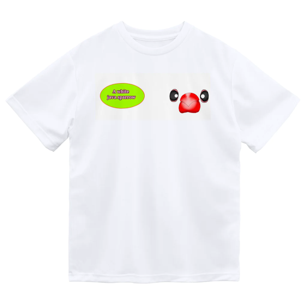 Lily bird（リリーバード）のA white java sparrow ドライTシャツ