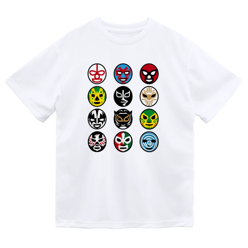 LUCHAのMASKMAN TWELVE DOS Dry T-Shirt