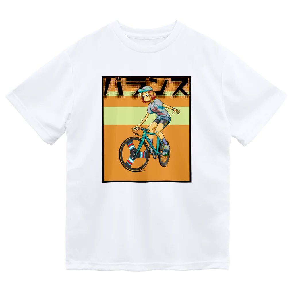 nidan-illustrationのバランス (inked fixie girl) Dry T-Shirt