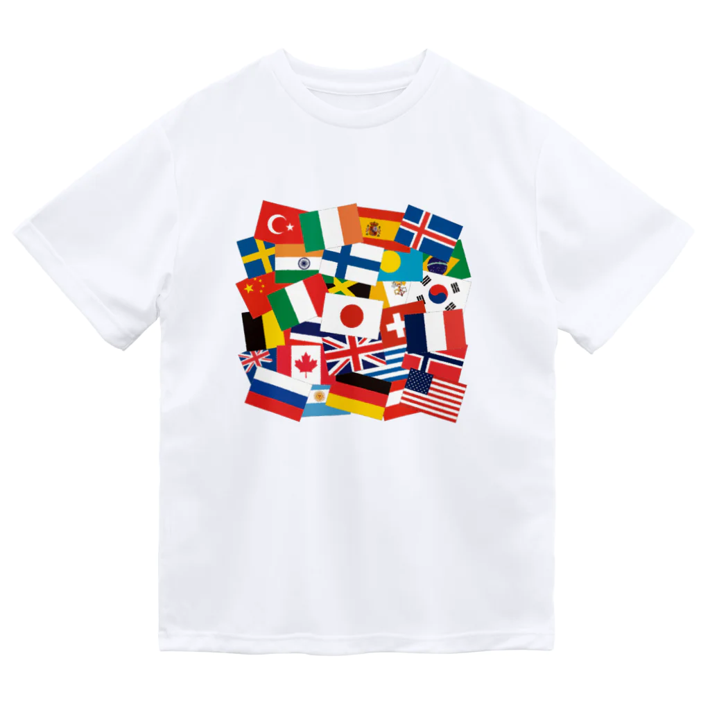 フォーヴァの国旗 ドライTシャツ