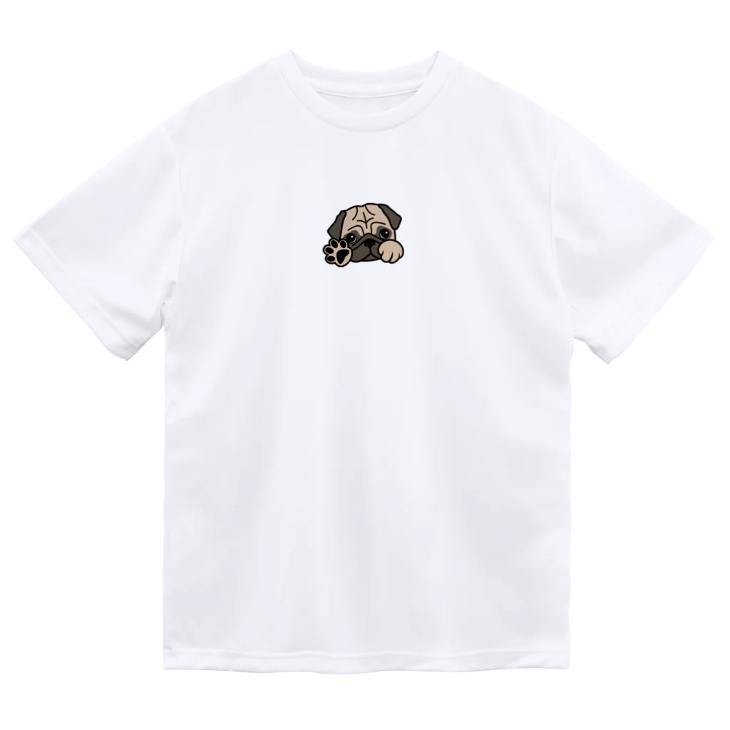 パグ PUG ぱぐ  OHMAI GALLERYのPUG-ぱぐ-パグ-パーグーTシャツ Dry T-Shirt