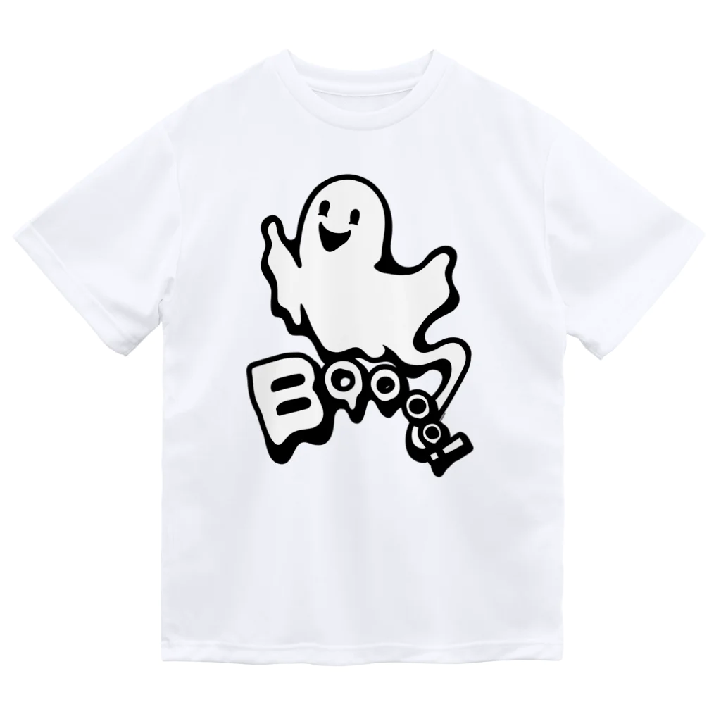 Cɐkeccooのおばけちゃんばぁ!(Boo!ゴースト) ドライTシャツ