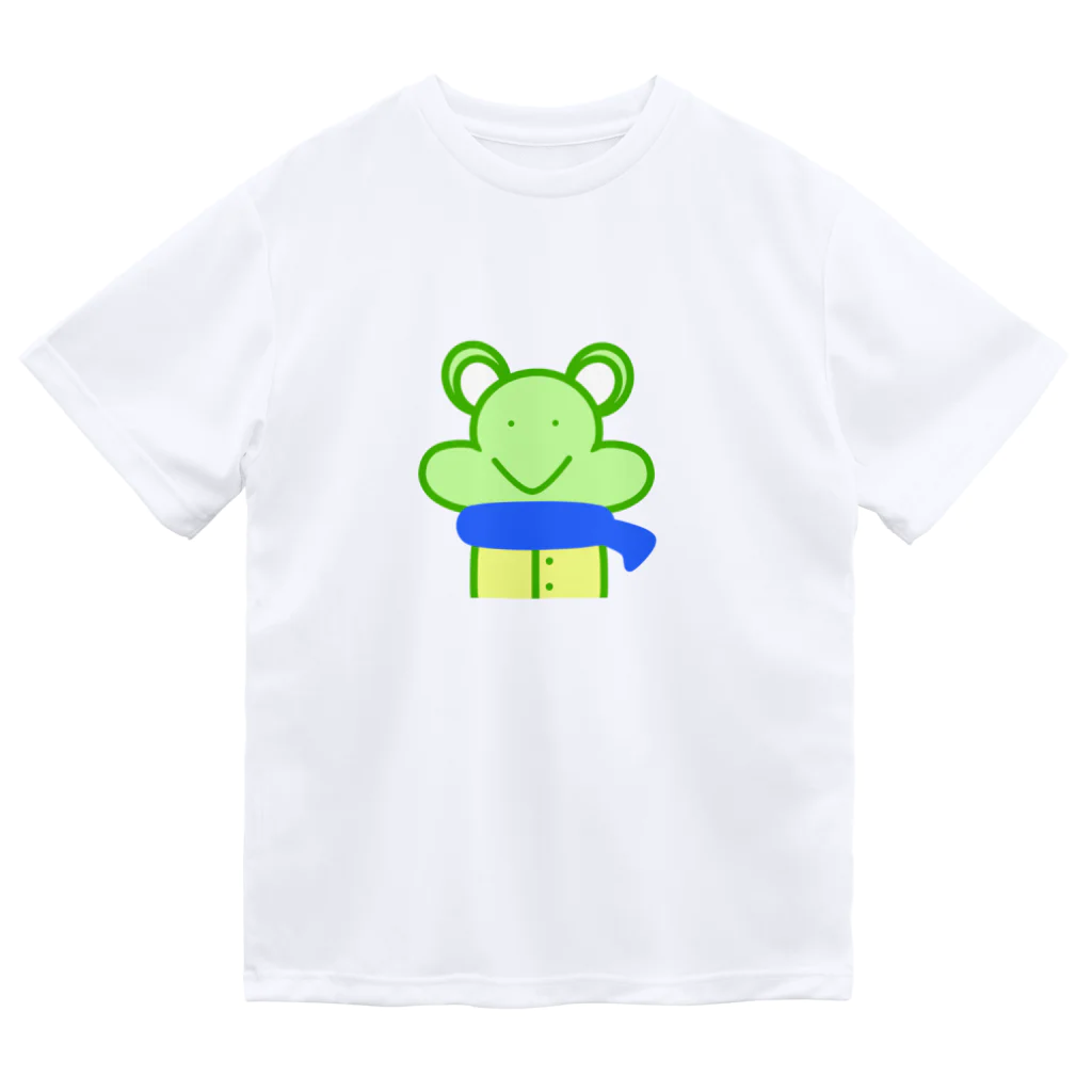 isaisaiisaaのカエルなのかなんなのか ドライTシャツ