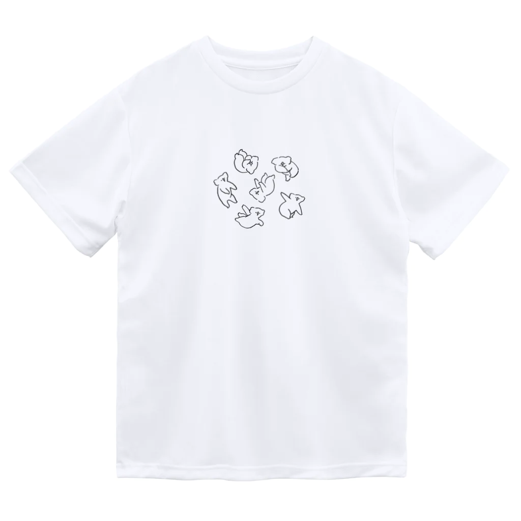 haraco(LILY.)のたくさんのコアラ ドライTシャツ