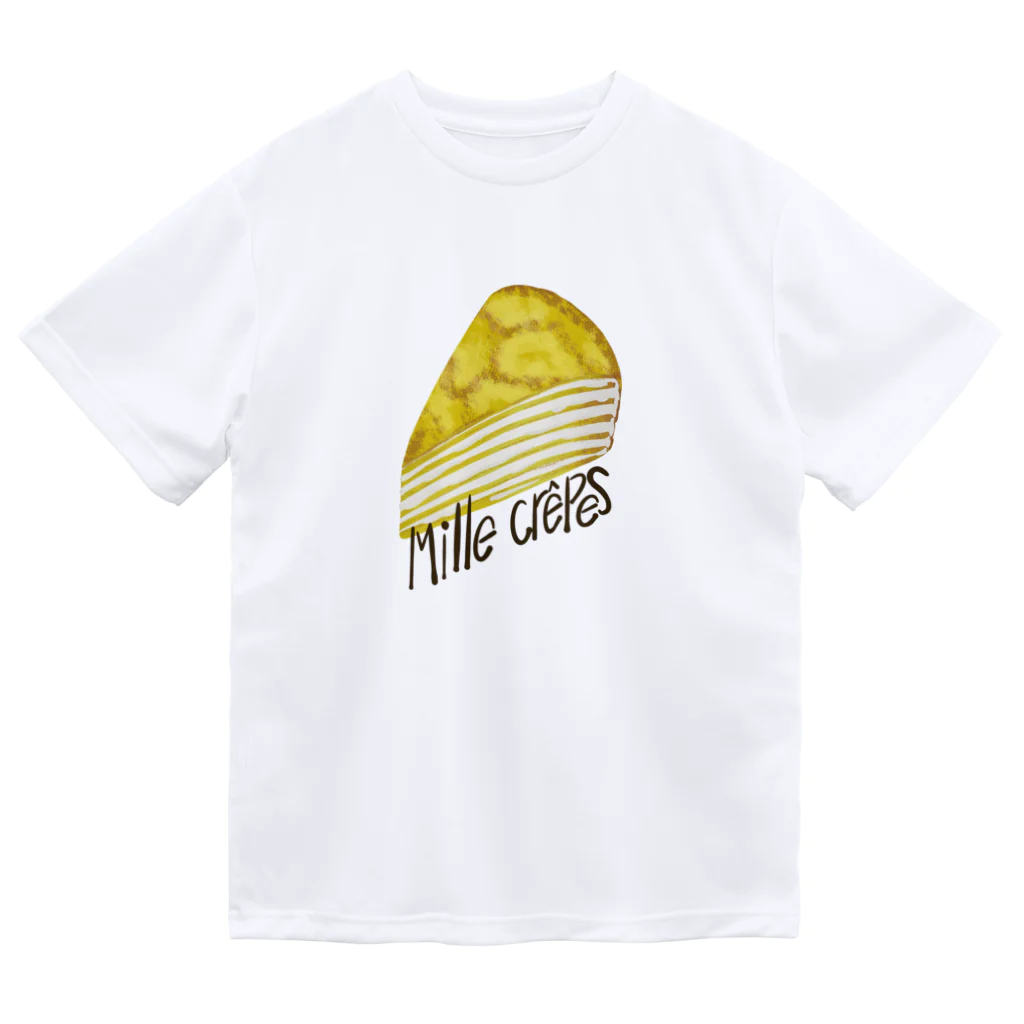 スロータイプ書店 Slowtype Booksのmille crepes ミルクレープ 075 ドライTシャツ