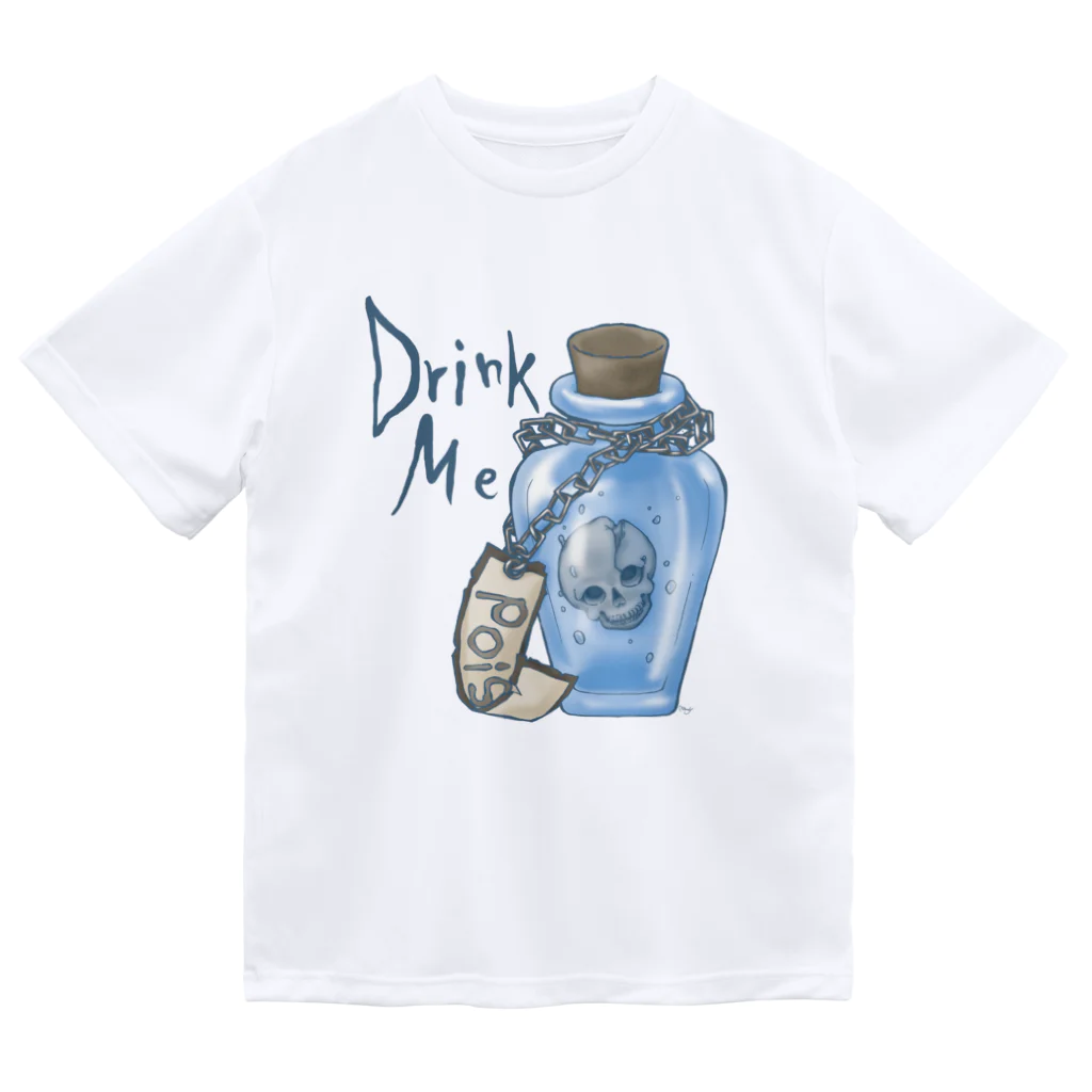 みあまゆあのDrinkMeスカル Dry T-Shirt