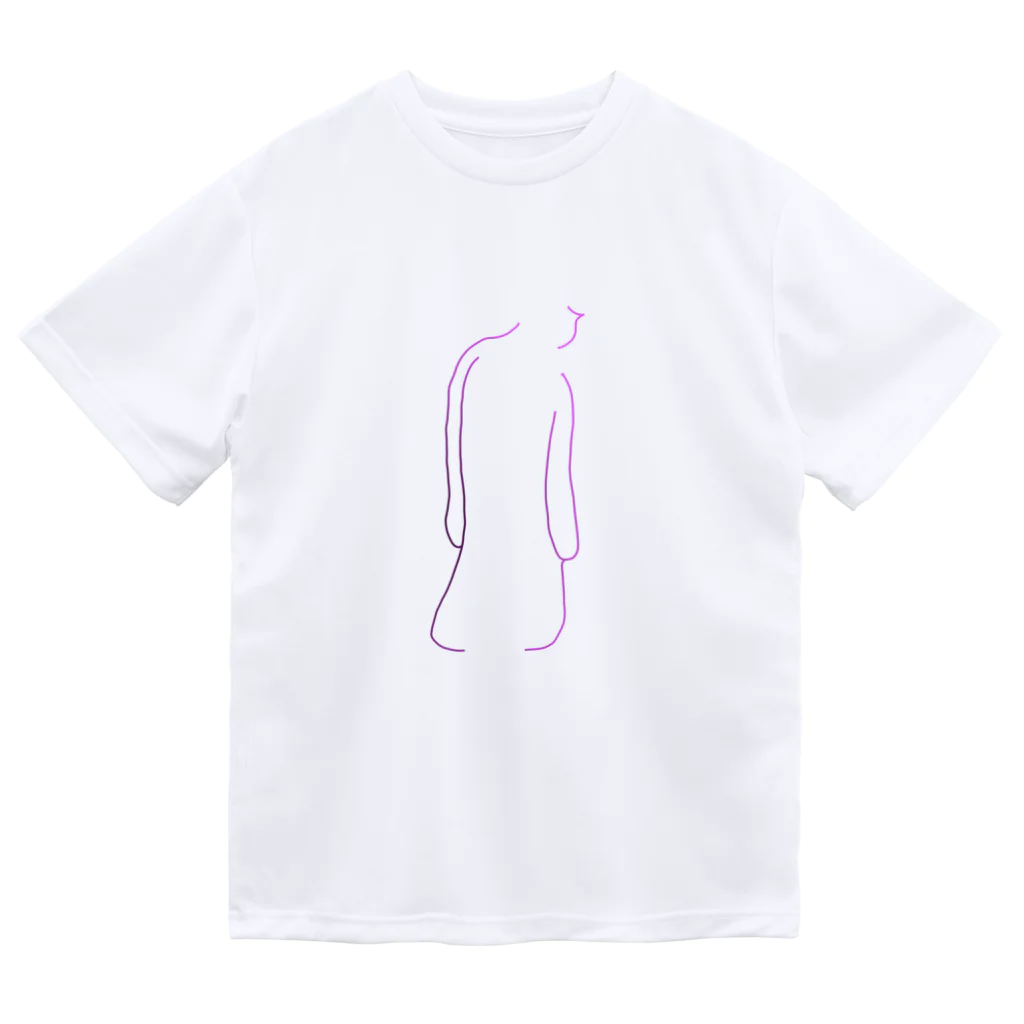 samosa810810のやわらかなせなか Dry T-Shirt