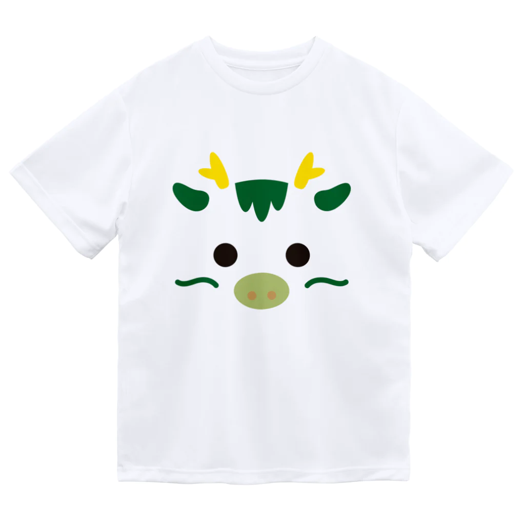 フォーヴァの干支アップ-辰-animal up-アニマルアップ- ドライTシャツ