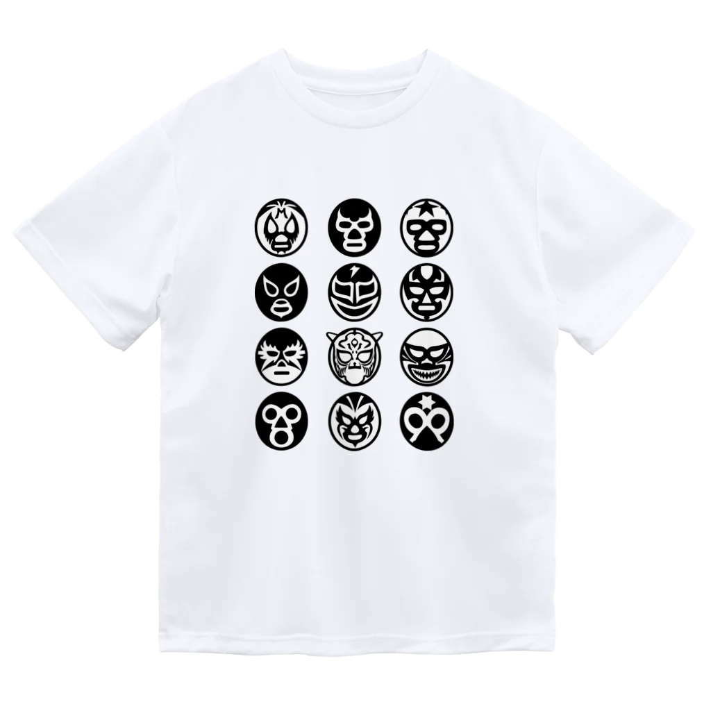 LUCHAのMASKMAN TWELVEmono ドライTシャツ