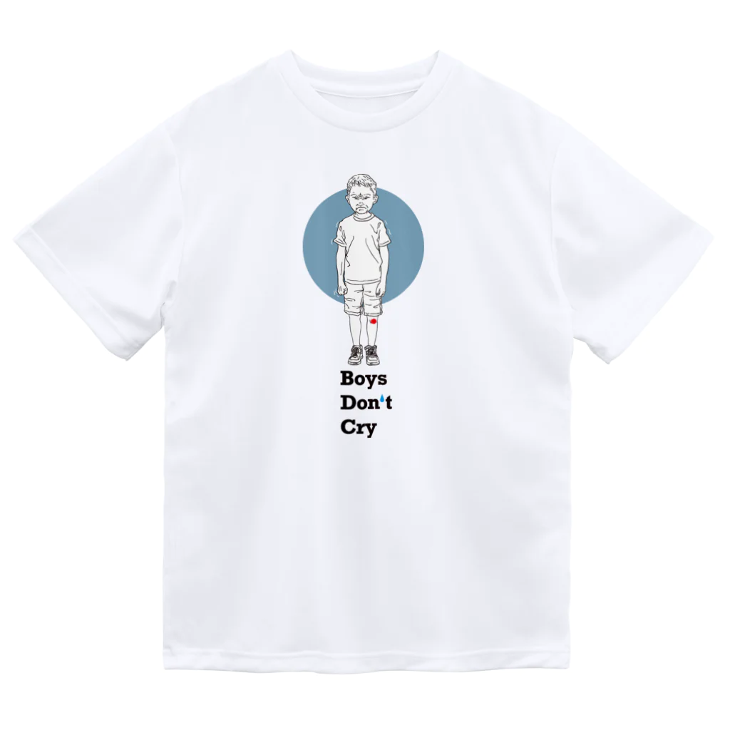 HIGEQLOのBoys Don't Cry ドライTシャツ