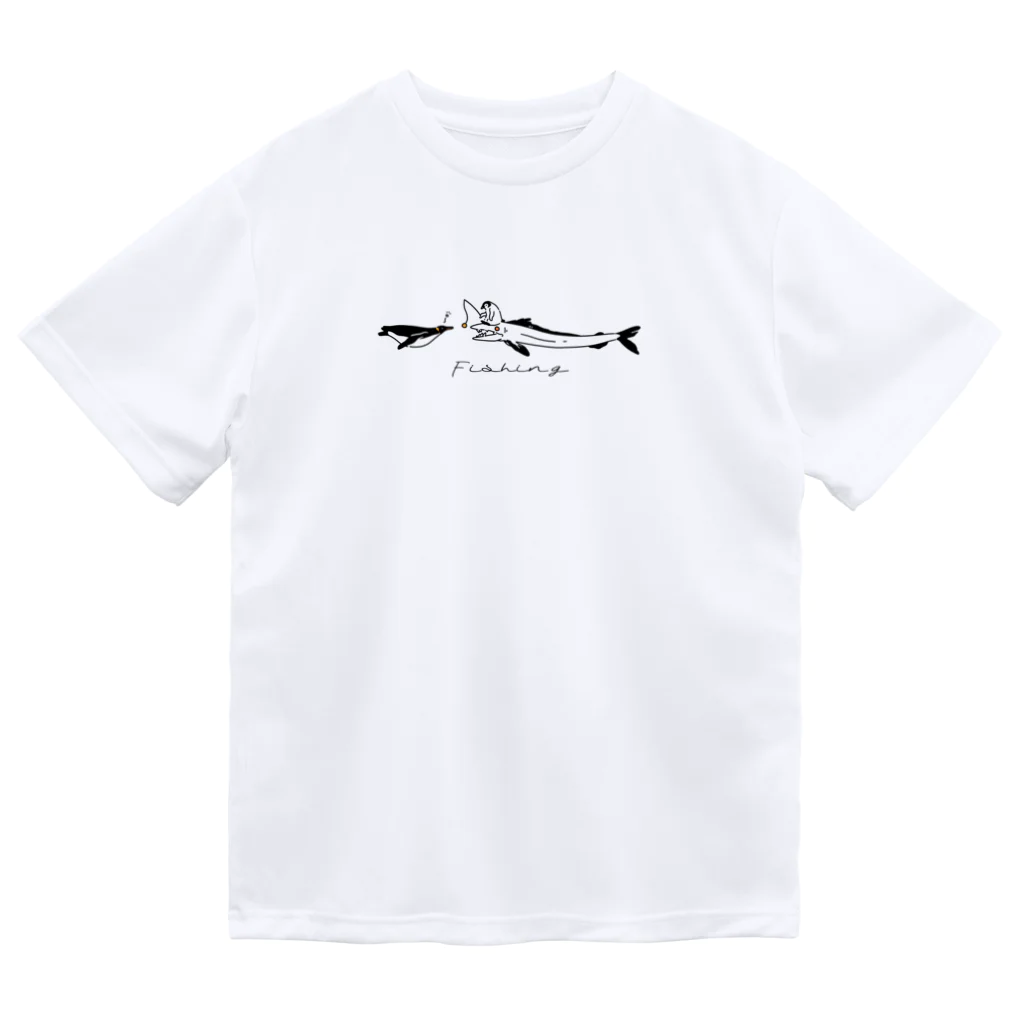 ナイロドノのペンギンとミズウオ Dry T-Shirt