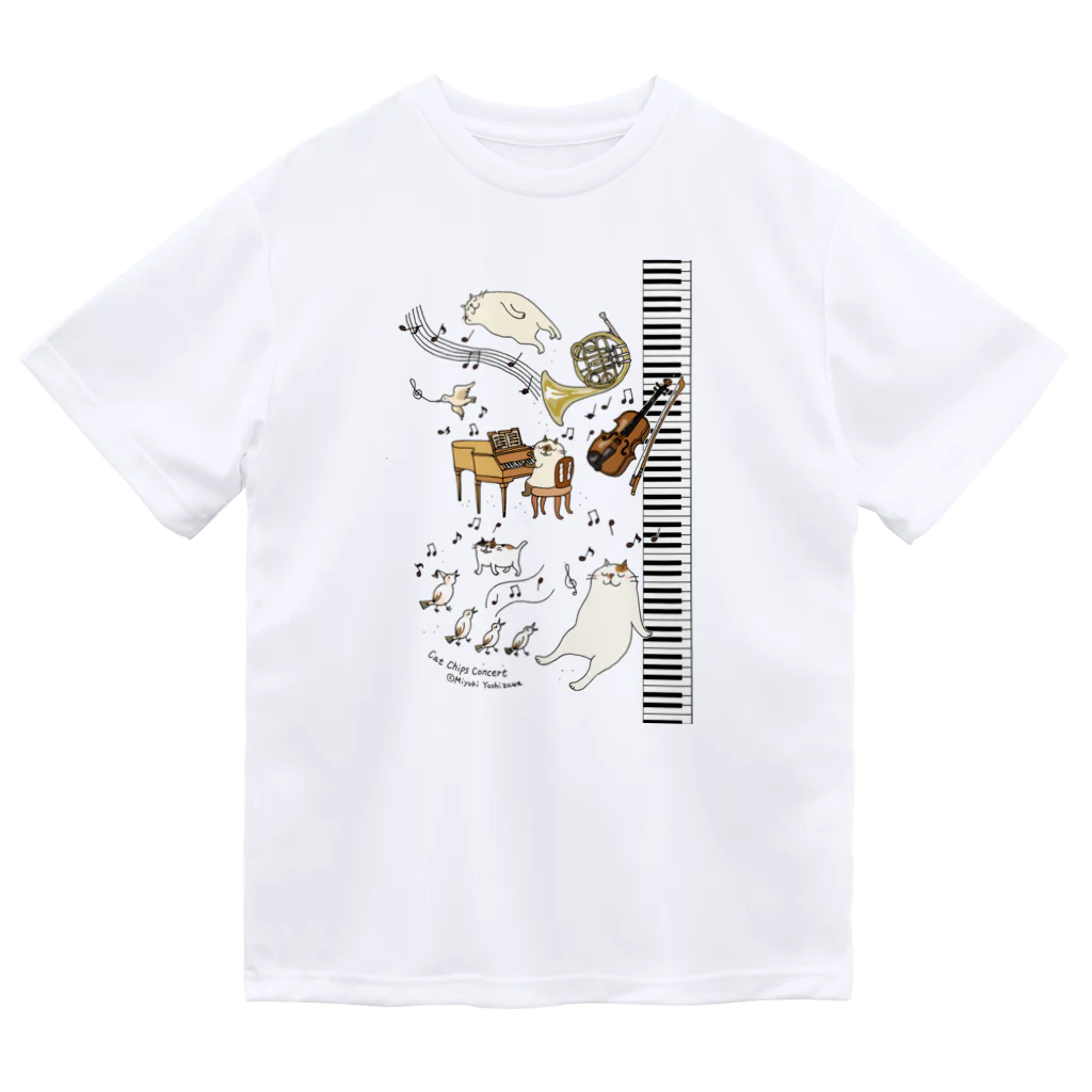 吉沢深雪のCatChips concert-鍵盤2 Dry T-Shirt