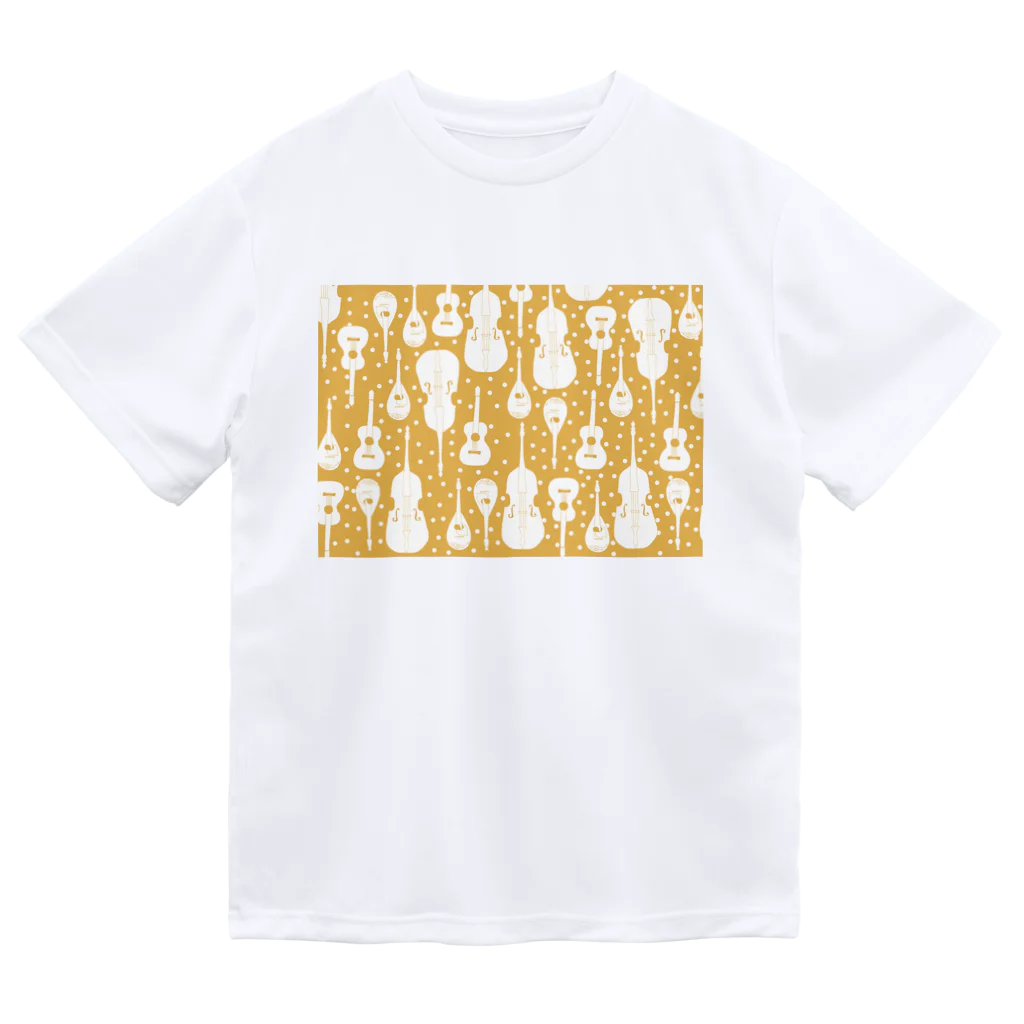 東風のマンドリンオーケストラ(orange,dot) ドライTシャツ