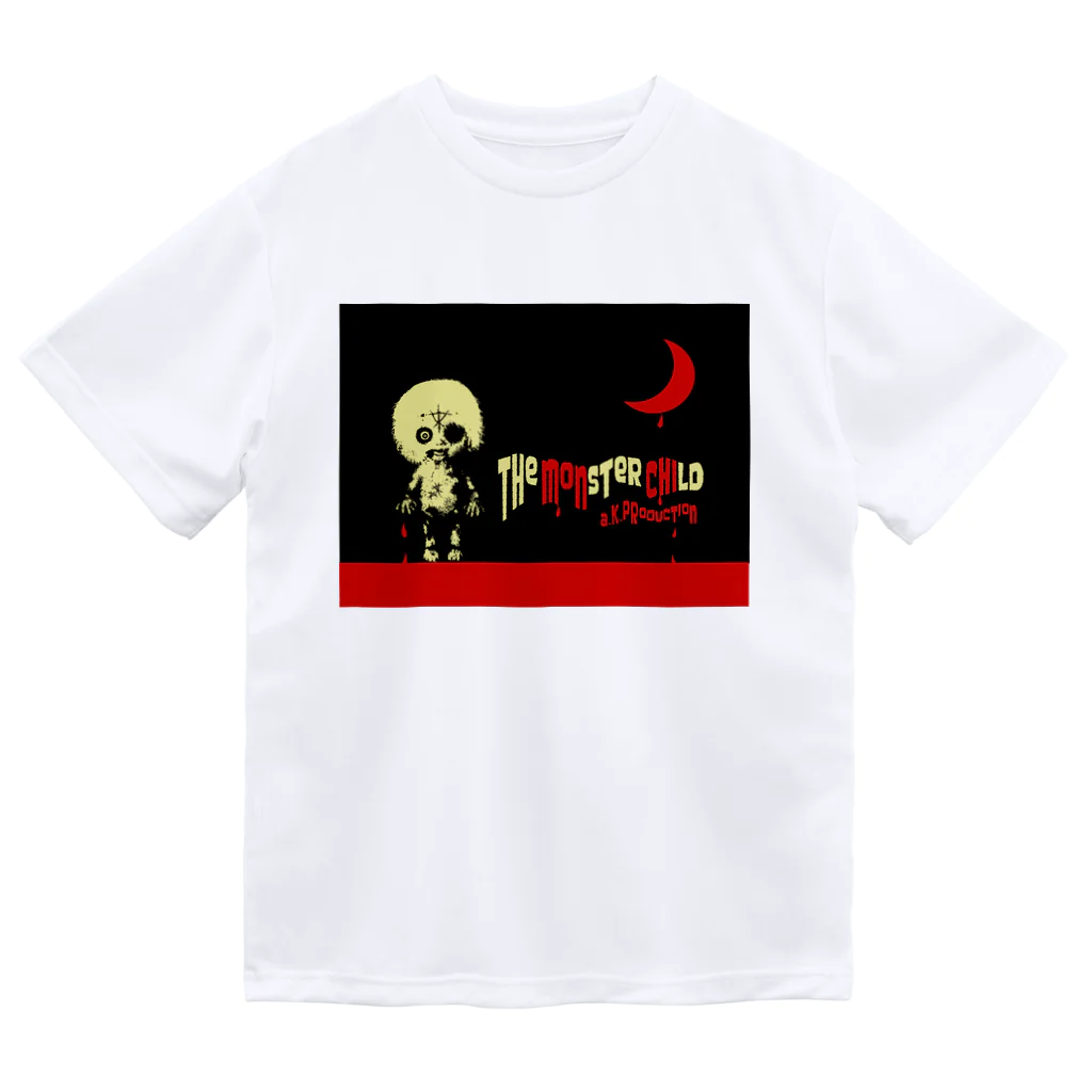 a.k.production  エーケープロダクションのモンスターチャイルド Dry T-Shirt