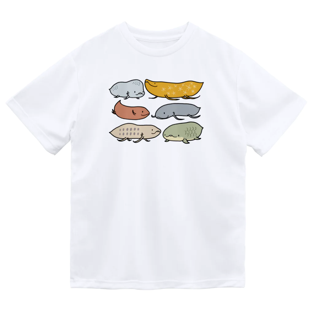 幻想水系branch　byいずもり・ようのFish or Newt? ドライTシャツ