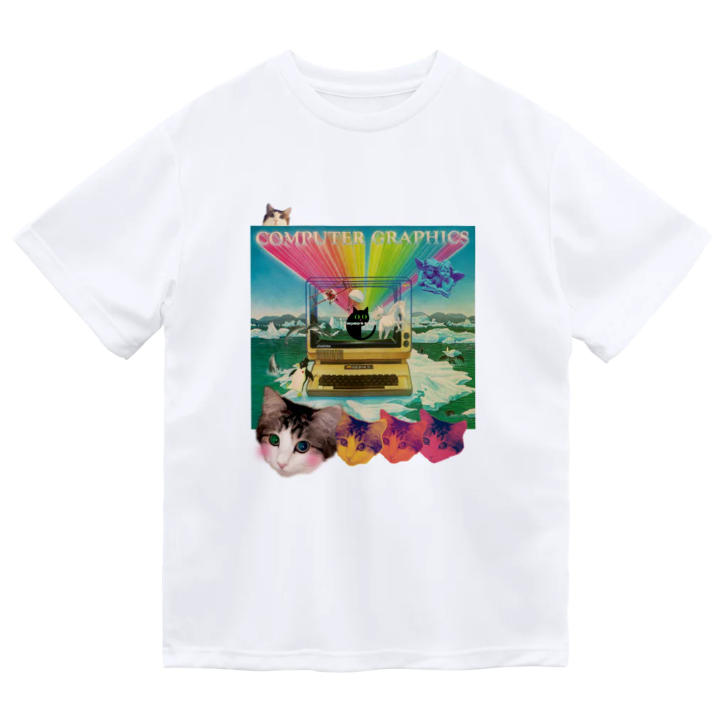 𝙈𝙊𝙈𝙊'𝙨 𝙎𝙝𝙤𝙥のcomputer graphics ドライTシャツ