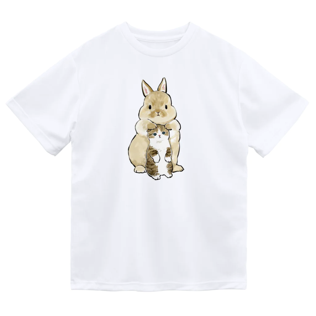 mofusandのちっこいねこ ドライTシャツ