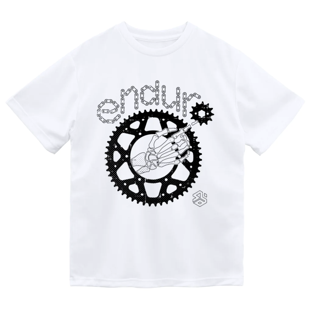 SLORIDEのSprocket(Black) ドライTシャツ