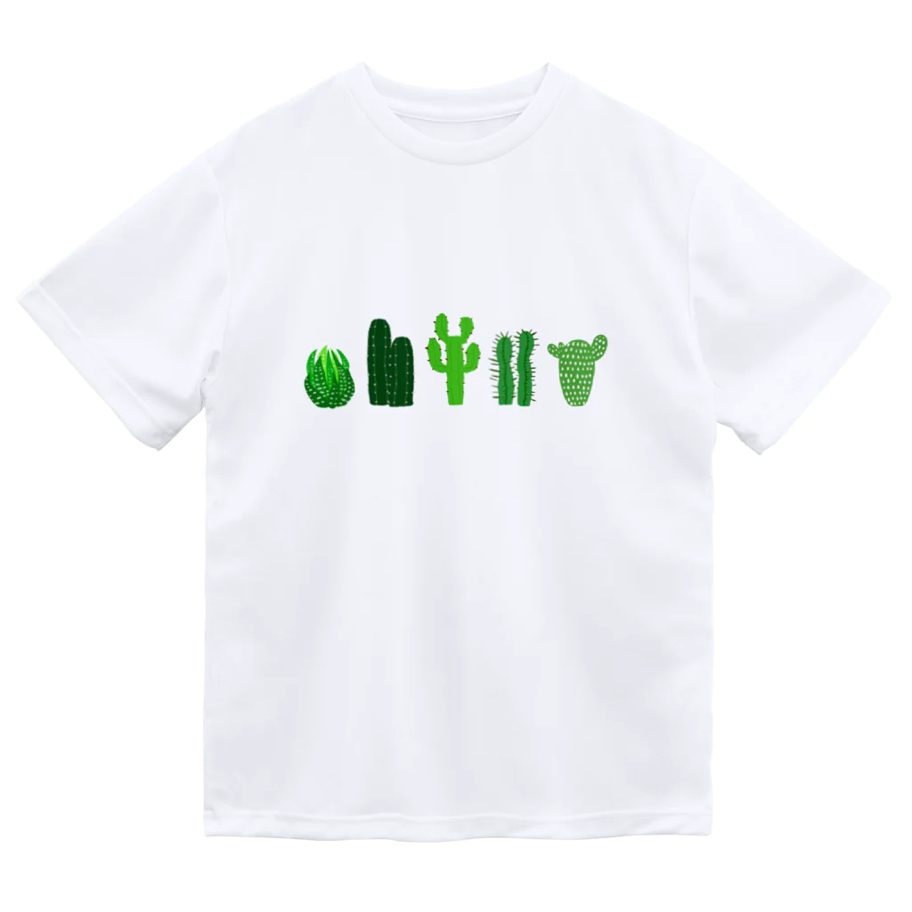 れなしやのカクタス🌵サボテン🌵 ドライTシャツ