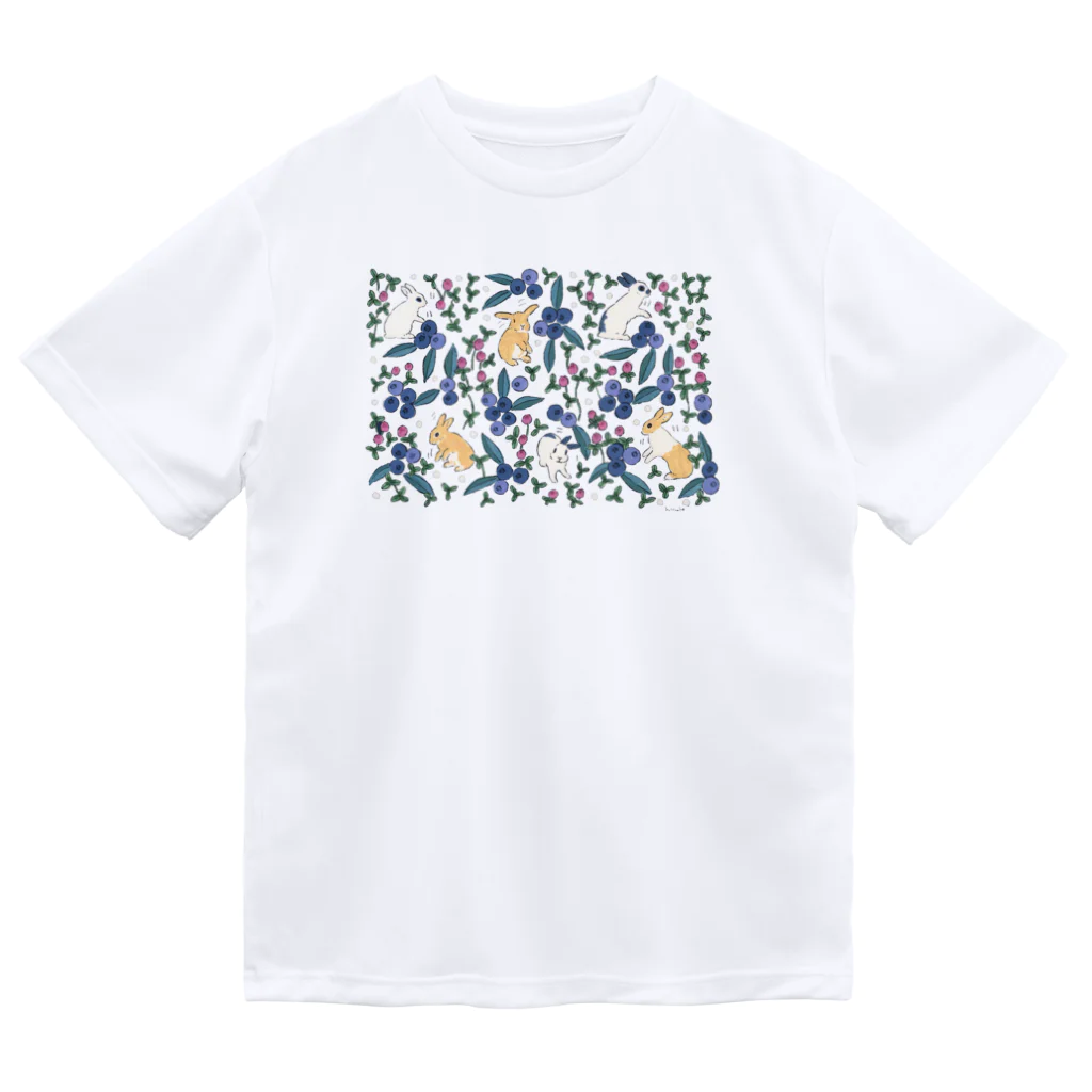 SCHINAKO'Sのぶるぶるブルーベリー Dry T-Shirt