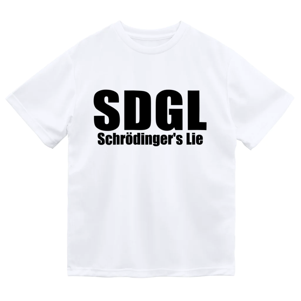 シュレディンガーの嘘のSDGL logo ドライTシャツ