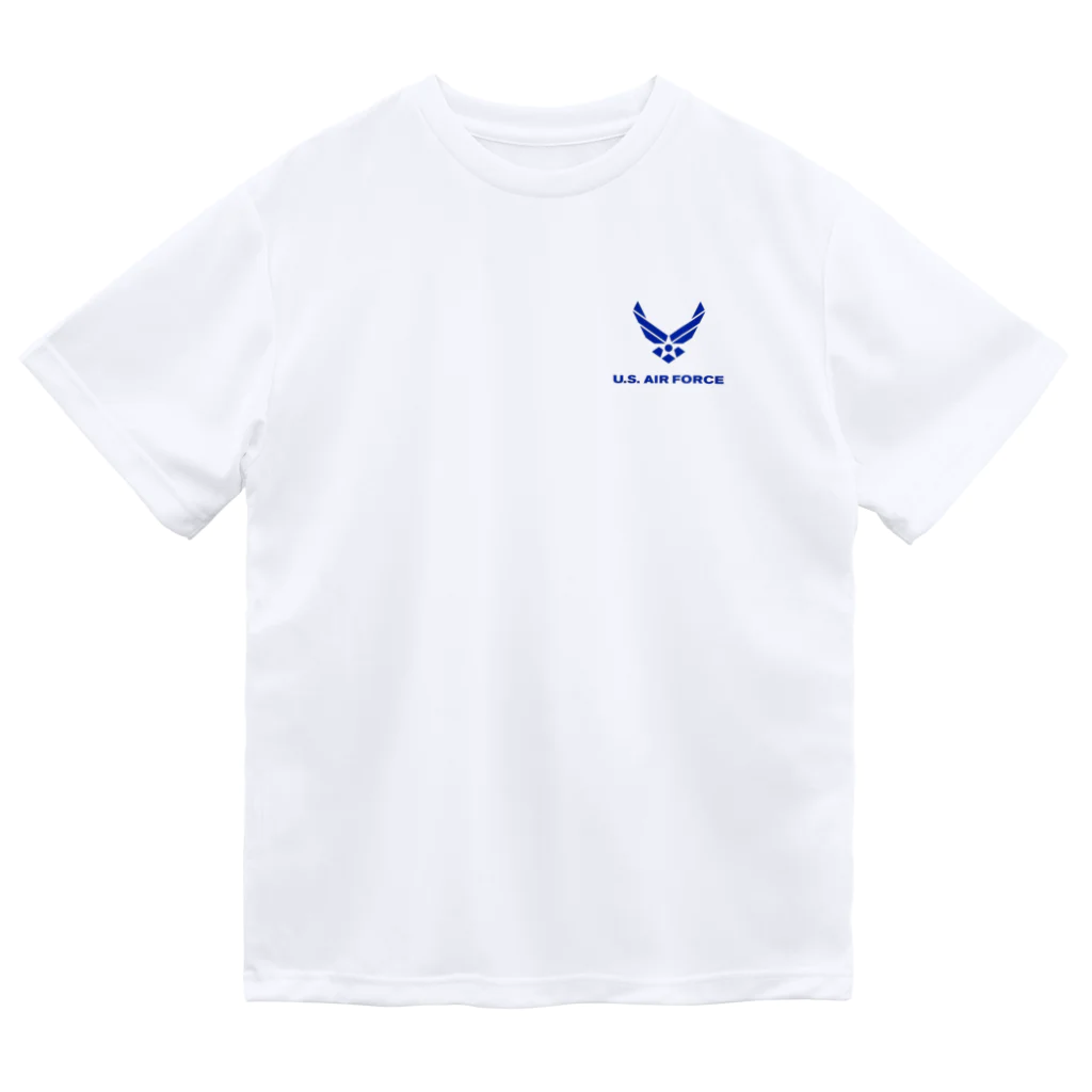 rikunosukeshopのU.S.A.F ロゴ　アイテム Dry T-Shirt