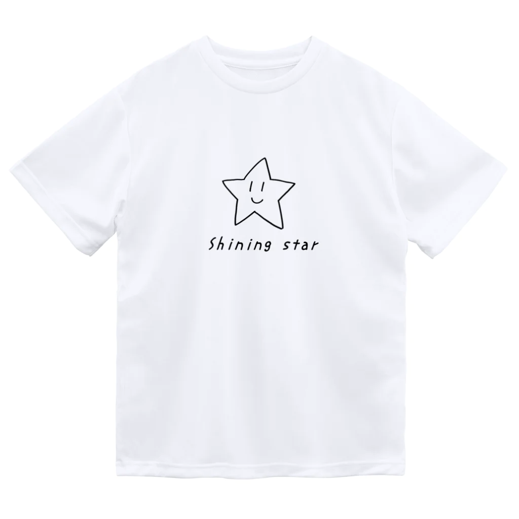 kazukiboxの輝く星 ドライTシャツ