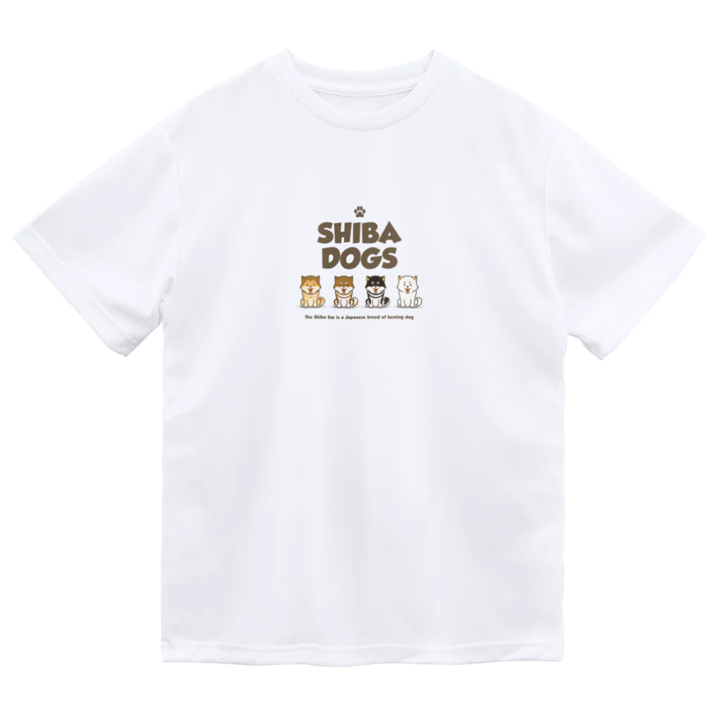 neguse511のshiba-dogs Dry T-Shirt