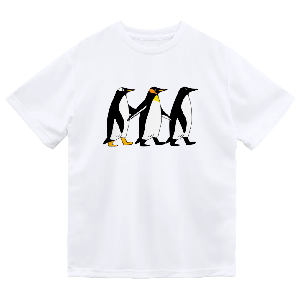 PGcafe-ペンギンカフェ-の歩くペンギン ドライTシャツ