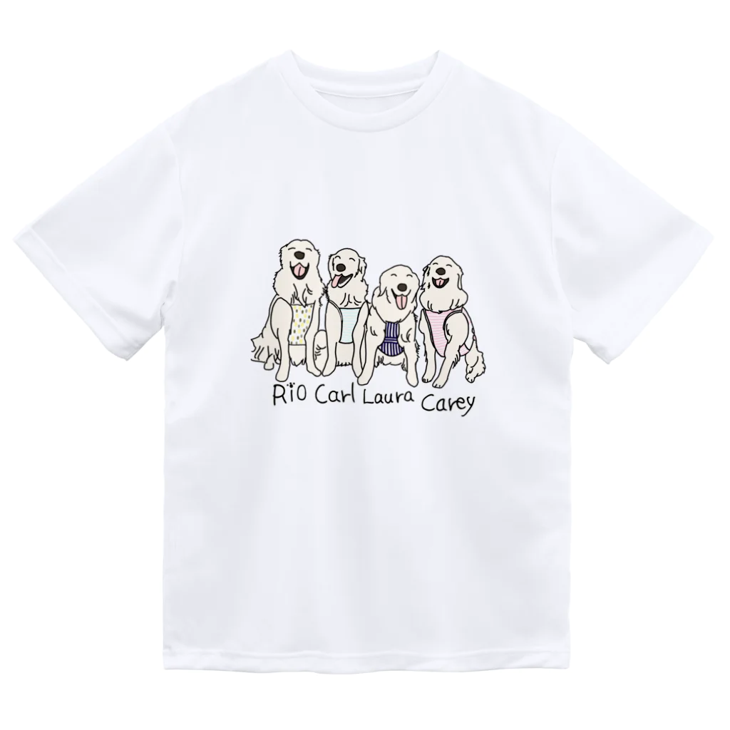 niconicotontonのローラ&キャリー&リオ&カール〜happy〜 Dry T-Shirt