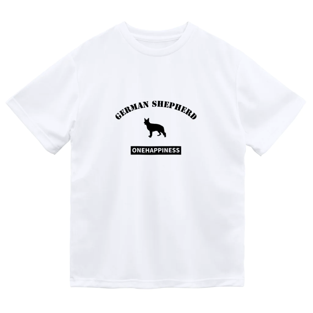 onehappinessのジャーマン・シェパード　ONEHAPPINESS Dry T-Shirt