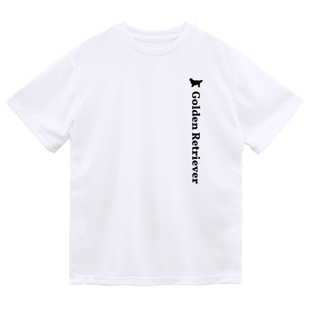 onehappinessのゴールデンレトリバー Dry T-Shirt