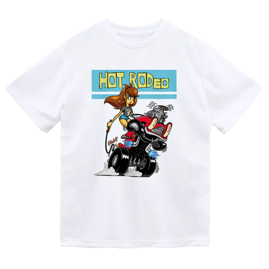 nidan-illustrationの“HOT RODeo” ドライTシャツ